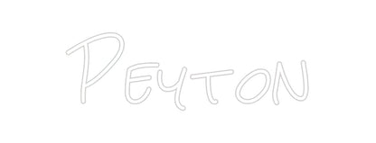 Design Your Own Sign Peyton