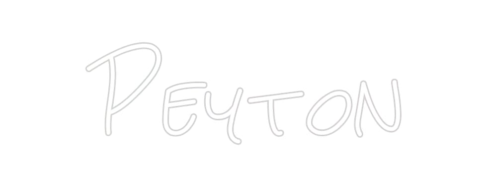 Design Your Own Sign Peyton