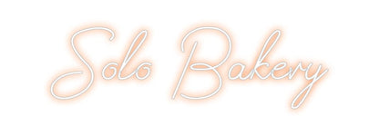 Design Your Own Sign Solo Bakery
