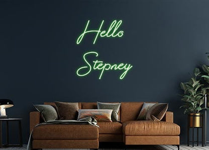 Design Your Own Sign Hello
Stepney