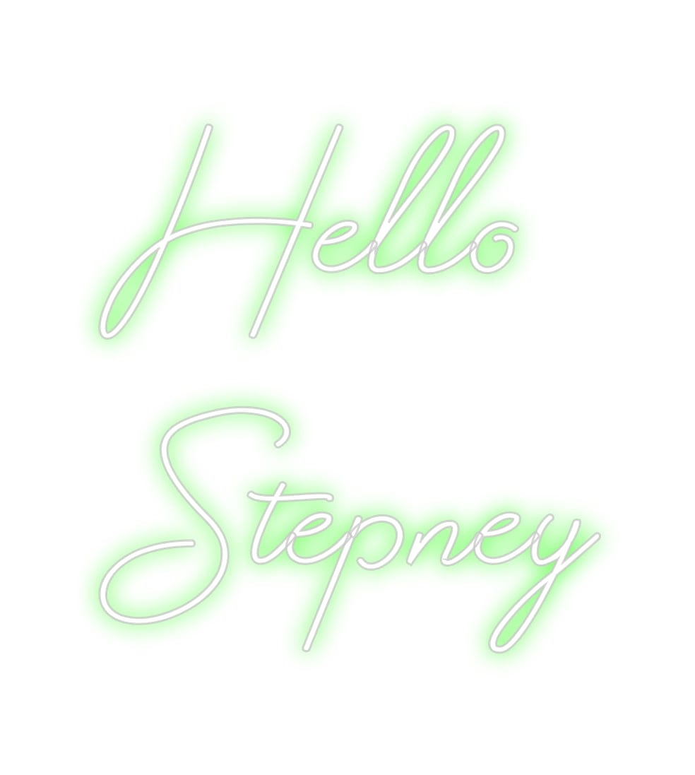 Design Your Own Sign Hello
Stepney