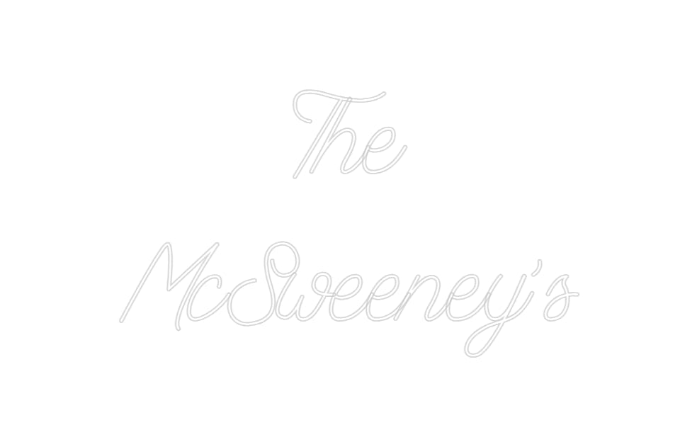 Design Your Own Sign The
McSweene...