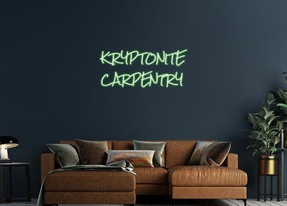Design Your Own Sign KRYPTONITE
C...