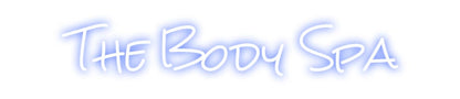 Design Your Own Sign The Body Spa