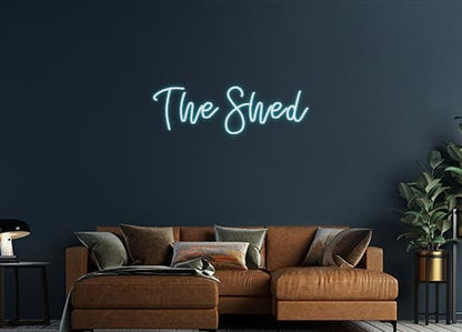 Design Your Own Sign The Shed