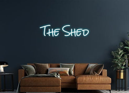 Design Your Own Sign The Shed