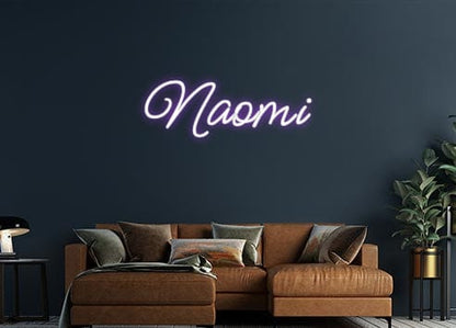 Design Your Own Sign Naomi