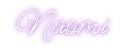 Design Your Own Sign Naomi