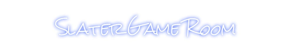 Design Your Own Sign Slater Game R...