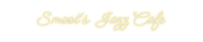 Design Your Own Sign Smoot's  Jazz...