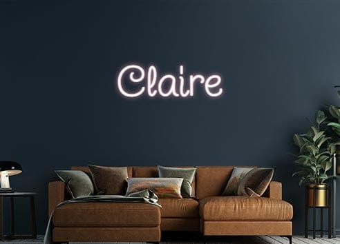 Design Your Own Sign Claire