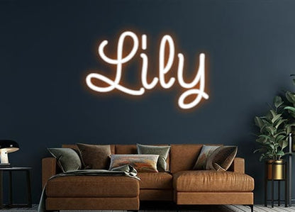 Design Your Own Sign Lily