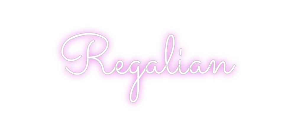 Design Your Own Sign Regalian