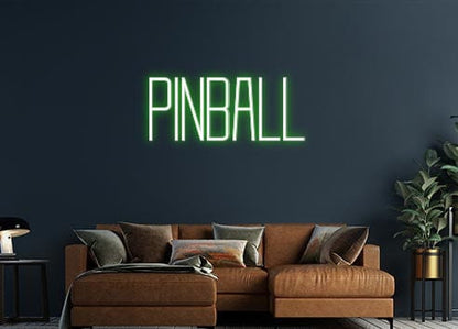 Design Your Own Sign PINBALL