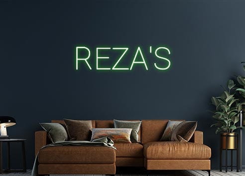 Design Your Own Sign REZA'S