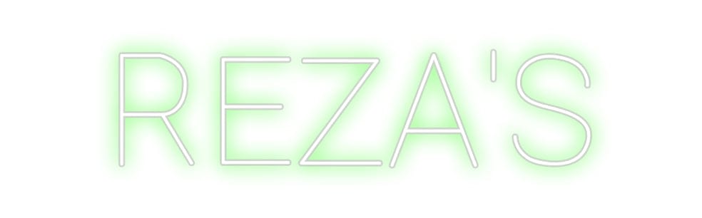 Design Your Own Sign REZA'S