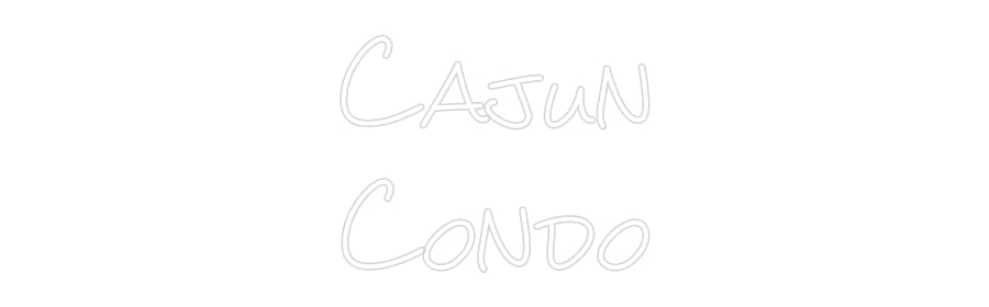 Design Your Own Sign Cajun
Condo
