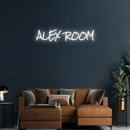 Design Your Own Sign ALEX ROOM