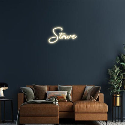Design Your Own Sign Strive