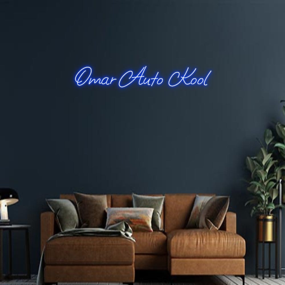 Design Your Own Sign Omar Auto Kool