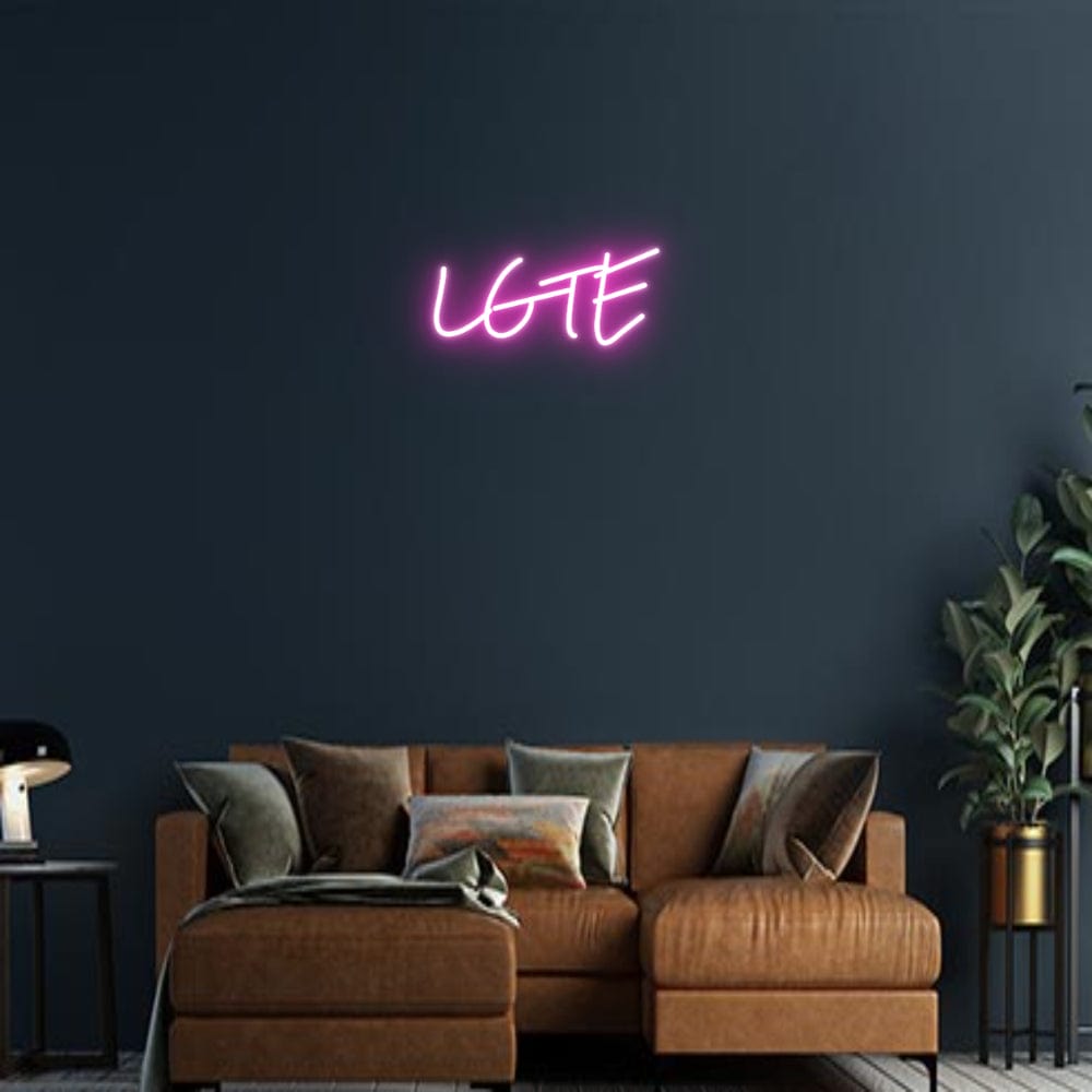 Design Your Own Sign LGTE