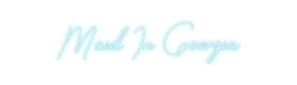 Design Your Own Sign Maid In Georgia