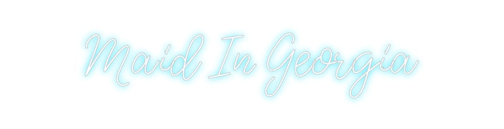 Design Your Own Sign Maid In Georgia