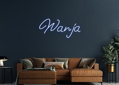 Design Your Own Sign Wanja