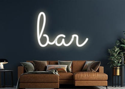 Design Your Own Sign bar