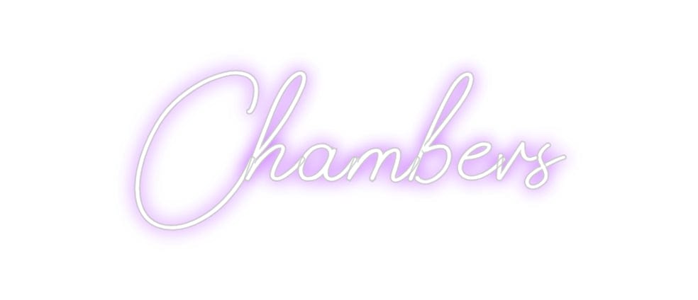 Design Your Own Sign Chambers