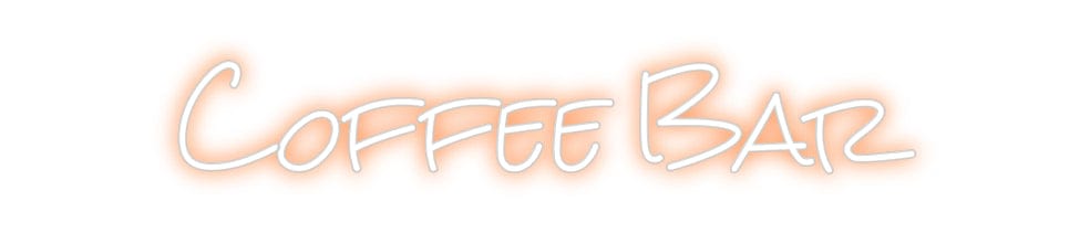 Design Your Own Sign Coffee Bar