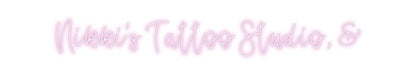 Design Your Own Sign Nikki's Tatto...