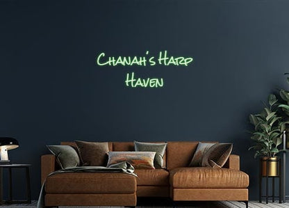 Design Your Own Sign Chanah's Harp...