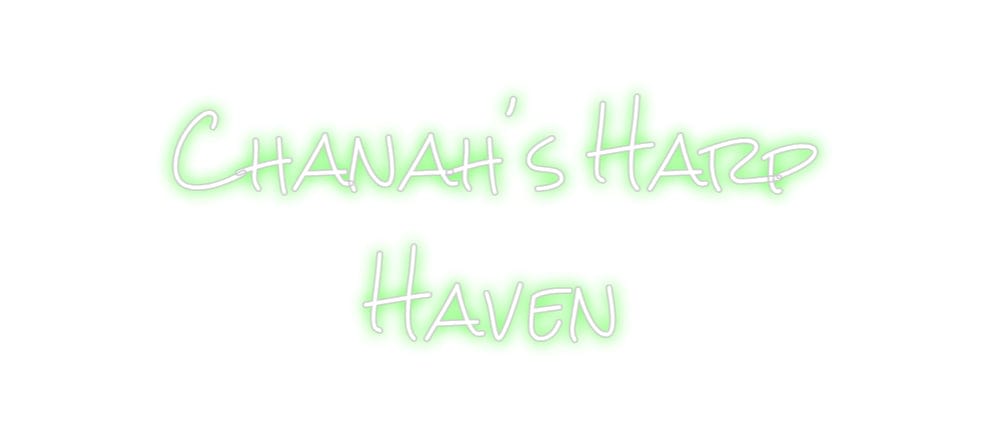 Design Your Own Sign Chanah's Harp...