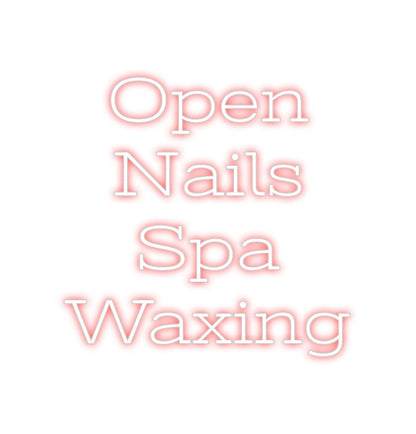 Design Your Own Sign Open
Nails
...