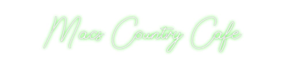 Design Your Own Sign Macs Country ...