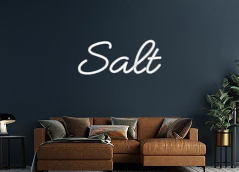 Design Your Own Sign Salt