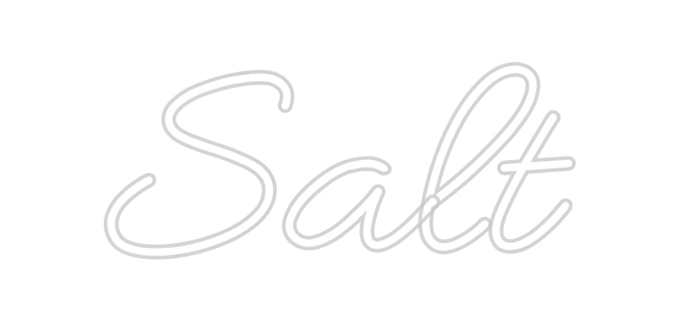 Design Your Own Sign Salt