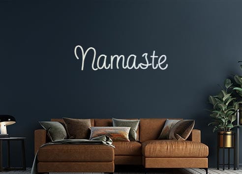 Design Your Own Sign Namaste