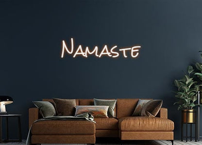 Design Your Own Sign Namaste