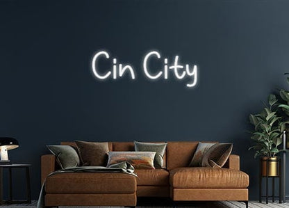 Design Your Own Sign Cin City