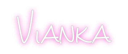 Design Your Own Sign Vianka