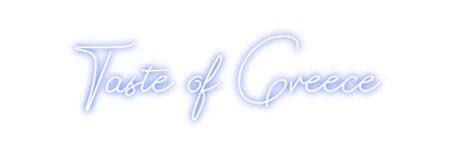 Design Your Own Sign Taste of Greece