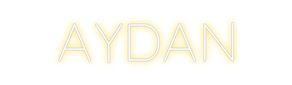 Design Your Own Sign AYDAN