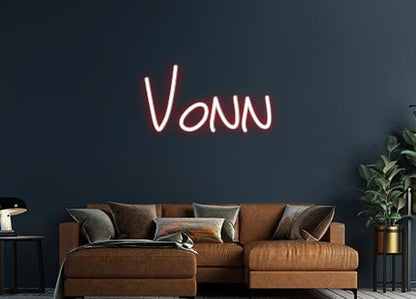 Design Your Own Sign Vonn