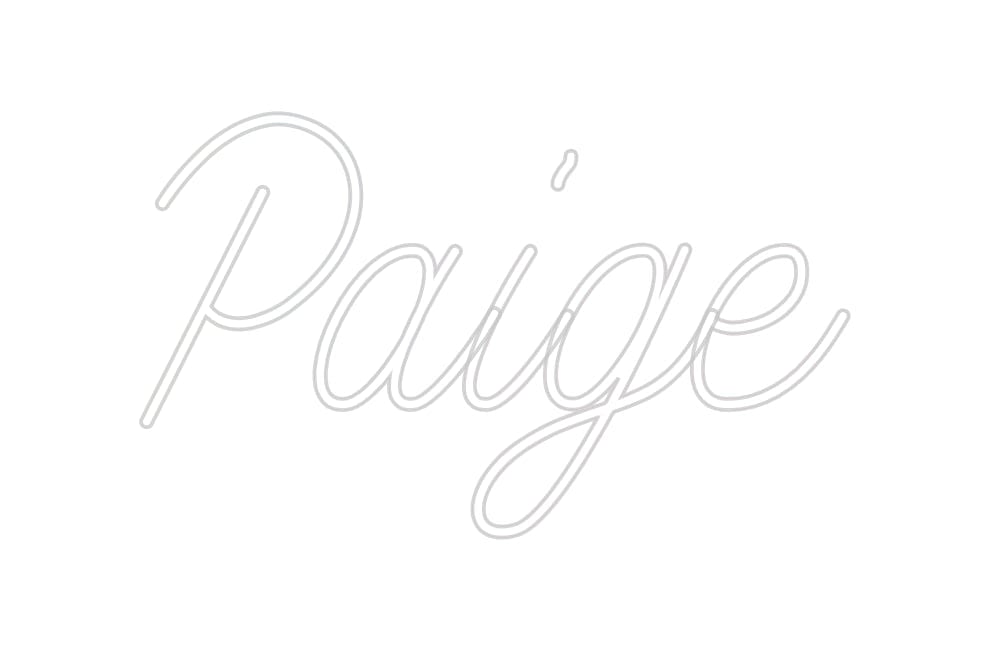 Design Your Own Sign Paige