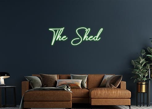 Design Your Own Sign The Shed