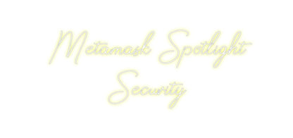 Design Your Own Sign Metamask Spot...