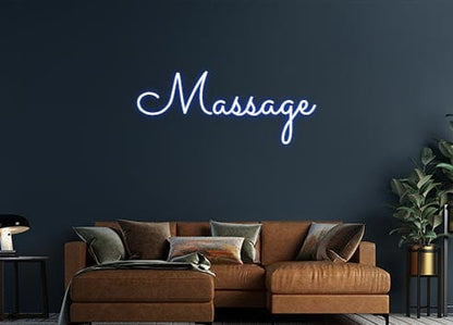 Design Your Own Sign Massage