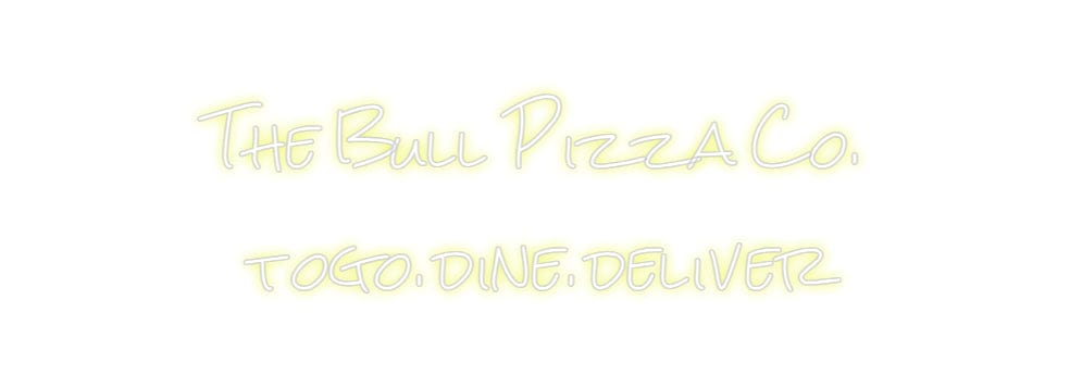 Design Your Own Sign The Bull Pizz...